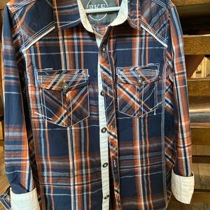 Small boys BKE button down shirt